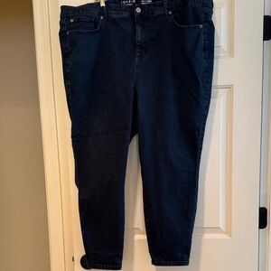 Torrid Dark Blue Skinny Jeans